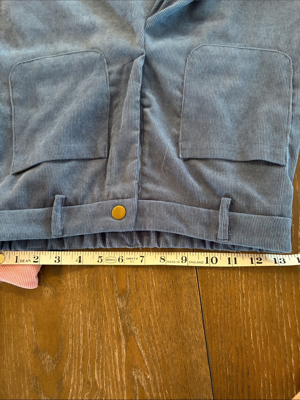 Women’s Corduroy Wide-Leg Pants - Pink, Red, Blue, Tan BUNDLE OF FOUR - Picture 6 of 12